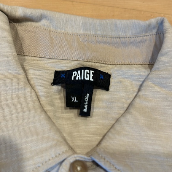 PAIGE Braydan short-sleeve cotton shirt - Picture 5 of 9